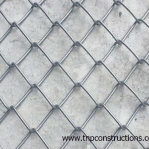 รั้วตาข่ายข้าวหลามตัด - Chain link mesh