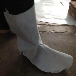 ปลอกขาหนังท้อง - Leather leg sheath - Image 3